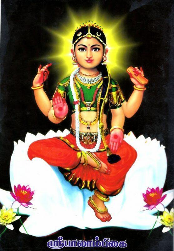 Bala TripuraSundari Wallpaper(Click to Enlarge)