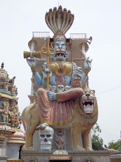 Pratyangira01, Prathiyangara Devi Temple, Moratandi, Villupuram