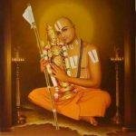 Ramanuja_embracing_Lord_Varadaraj, Adikesava Perumal Temple, Sriperumpudur, Kanchipuram