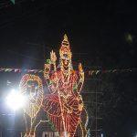 Sri_Devi_Ellamman_with_lightings, Ellamman Temple, Nathanallur, Kanchipuram