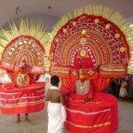 Theyyam_Kali, Manalikarai Azhvar Krishna Swamy Temple, Kanyakumari