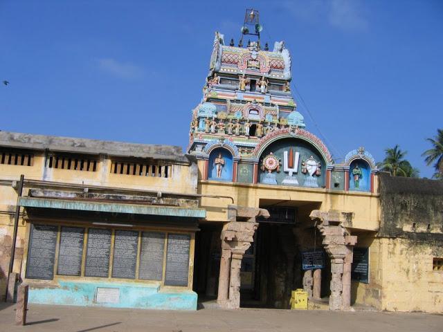 Veda Narayanan temple tower, Veda Narayana Perumal Temple, Thottiyam, Trichy
