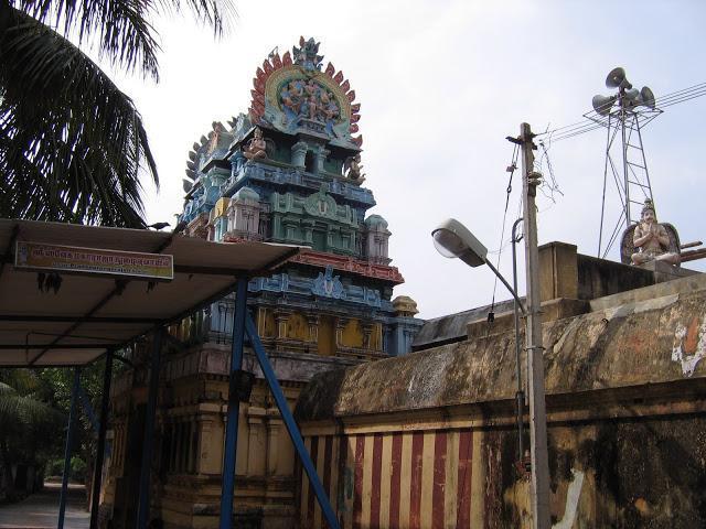 annan koil tower, Thiruvellakkulam Annan Perumal Temple, Thirunangur, Nagapattinam