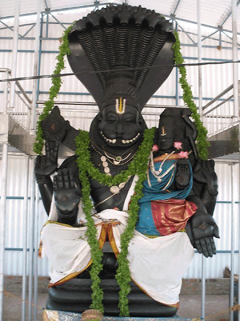 nrsimha2, Vishwaroopa Lakshmi Narasimhar Temple, Kattavakkam, Kanchipuram