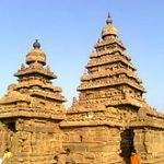 220px-Mamallapuram_(167), Shore Temple, Kanchipuram, Tamil Nadu