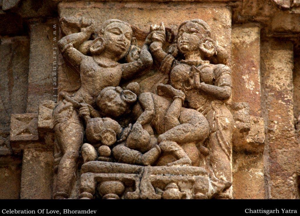 Bhoramdev-Mandir-Wall-Murals, Bhoramdeo Temple, Kabirdham, Chhattisgarh