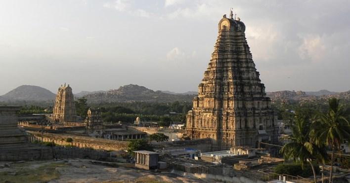 virupaksha-temple-hampi, Virupaksha Temple, Hampi, Bellary, Karnataka