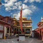 Matho monastery ( Gompa ) temple in Leh ladakh, Jammu and Kashmi