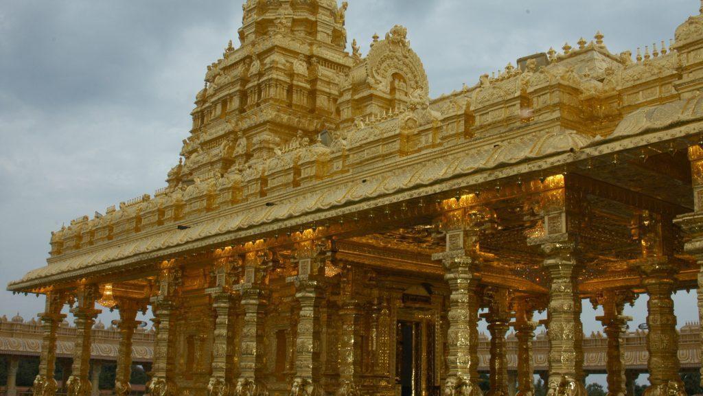 Sripuram Golden Temple Inner view, Golden Temple, Vellore