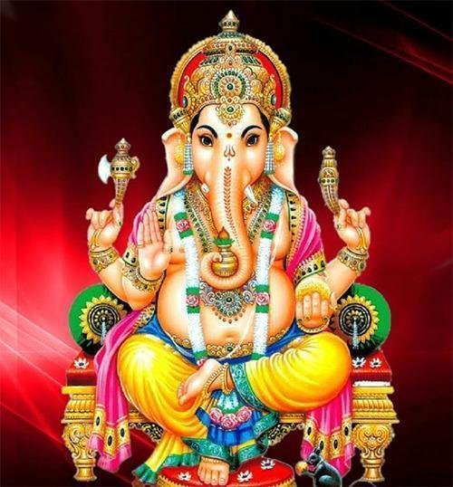 Chadhayo, Sindoor Lal Chadhayo Lord Ganesha