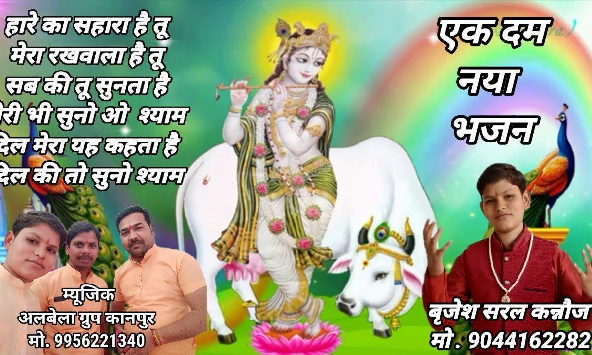 हारे का सहारा है तू मेरा रखवाला है तू भजन Lyrics, Video, Bhajan, Bhakti Songs