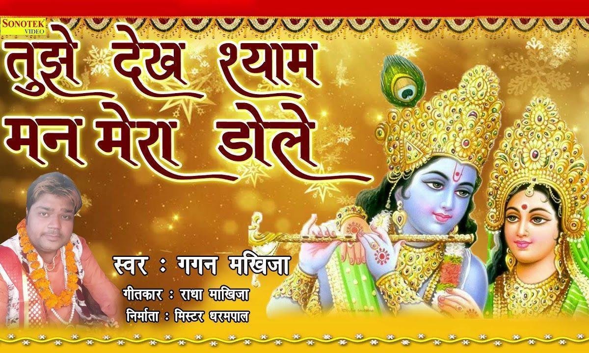 देख देख श्याम तुझे मन मेरा डोले | Lyrics, Video | Krishna Bhajans