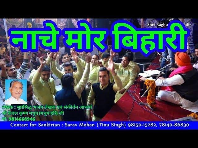 सखी ठुमक ठुमक कर नाचे मेरो मोर बिहारी रे | Lyrics, Video | Sarv Mohan Tinu Singh