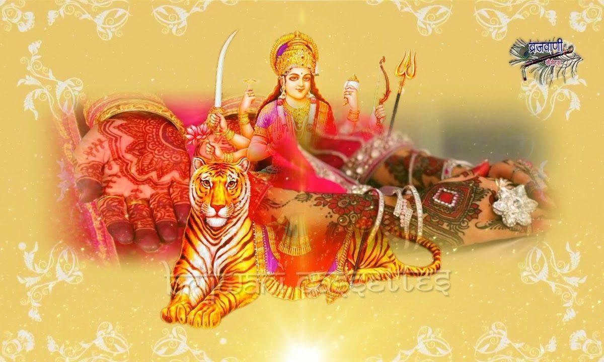 बेटी की शादी में माँ अम्बे को भुलाना है | Lyrics, Video | Durga Bhajans