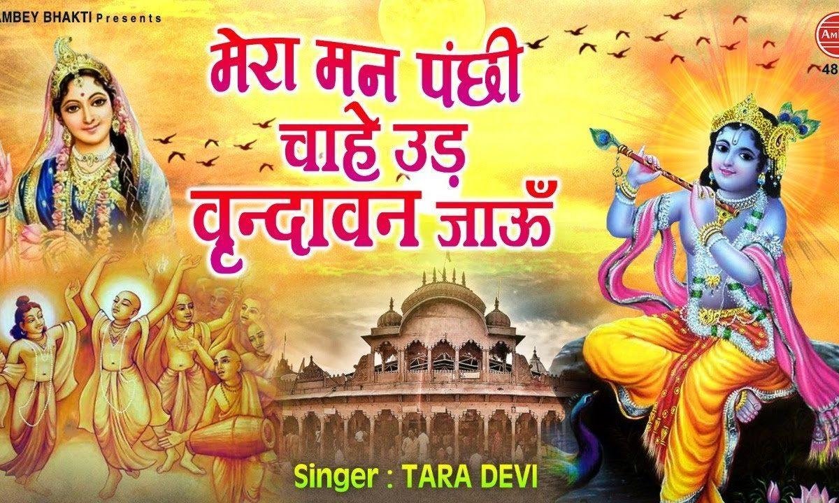 मेरा मन पंछी ये चाहे उड़ वृन्दावन जाऊँ | Lyrics, Video | Krishna Bhajans
