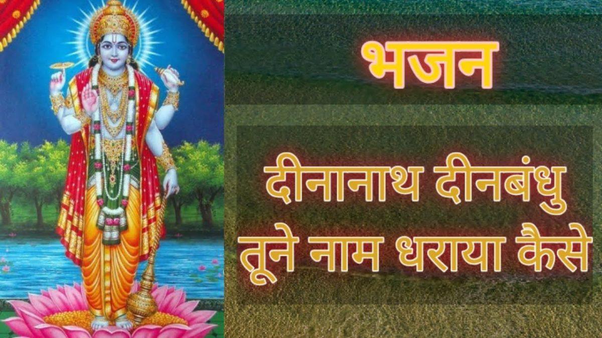 दीनाबंधु दीनाबंधु तूने नाम धराया कैसे | Lyrics, Video | Krishna Bhajans