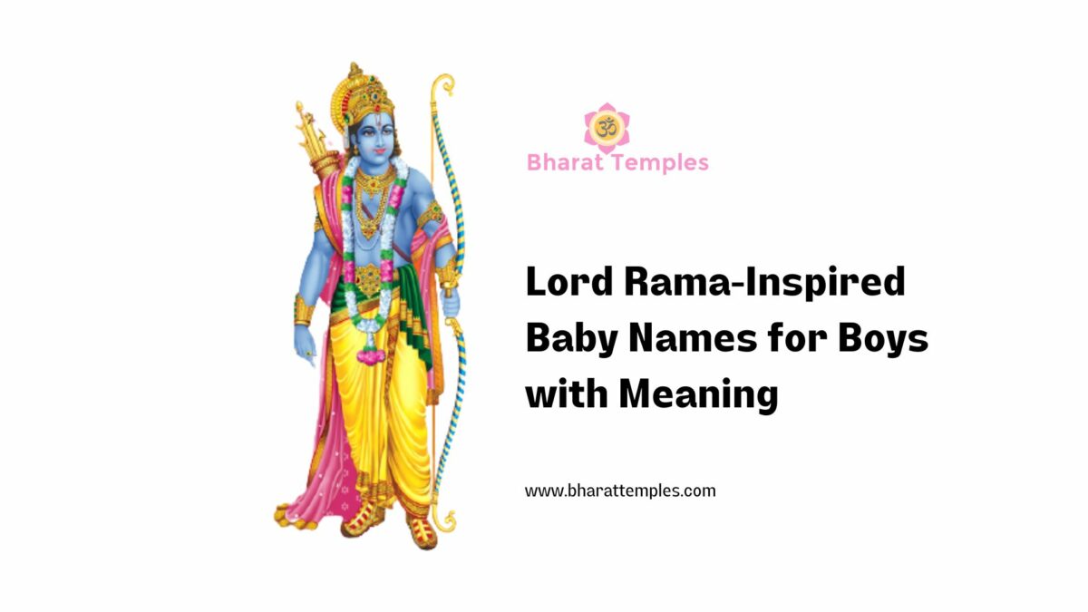 Lord Rama-Inspired Baby Names for Boys with Meaning