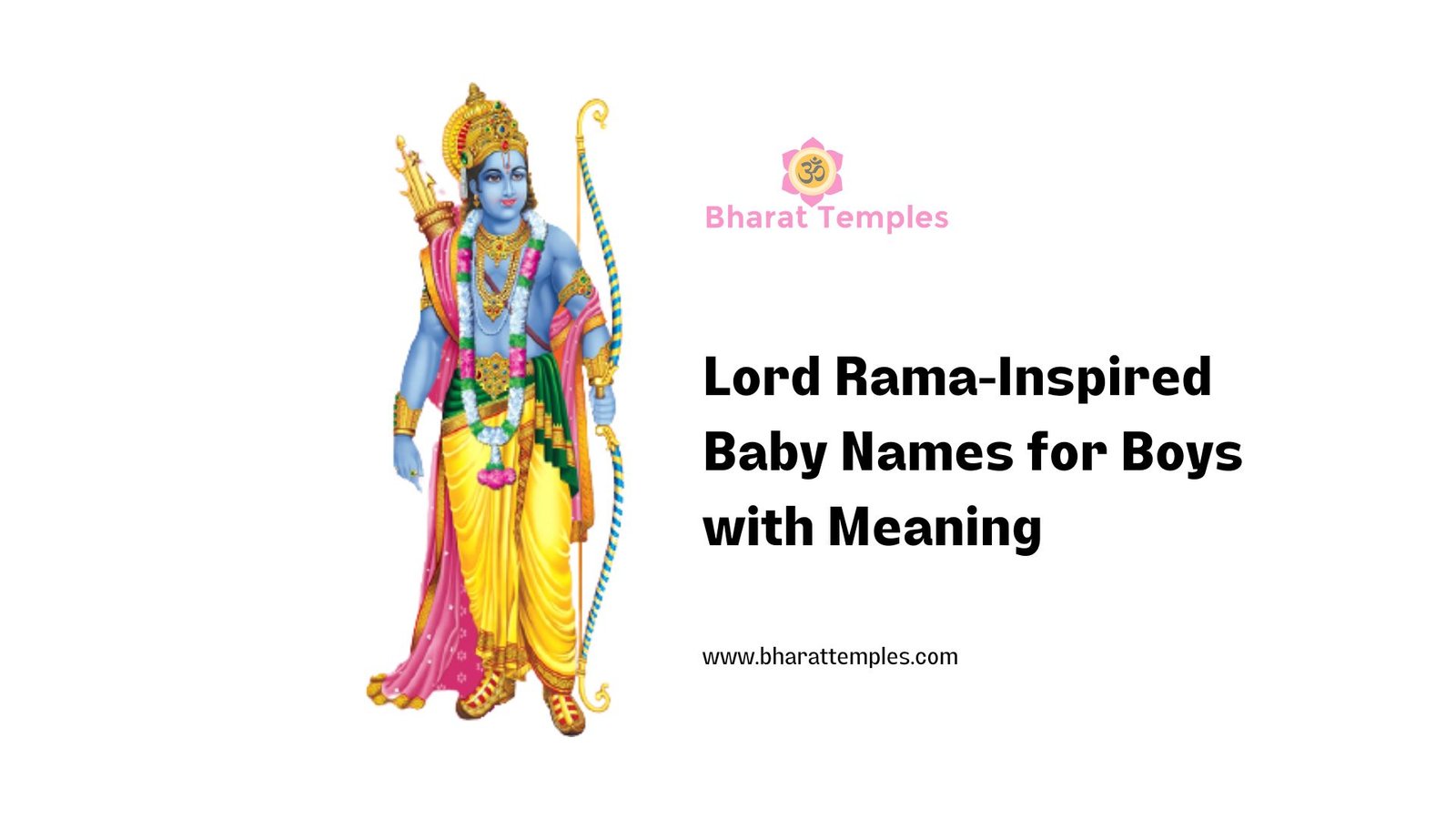 Lord Rama-Inspired Baby Names for Boys with Meaning
