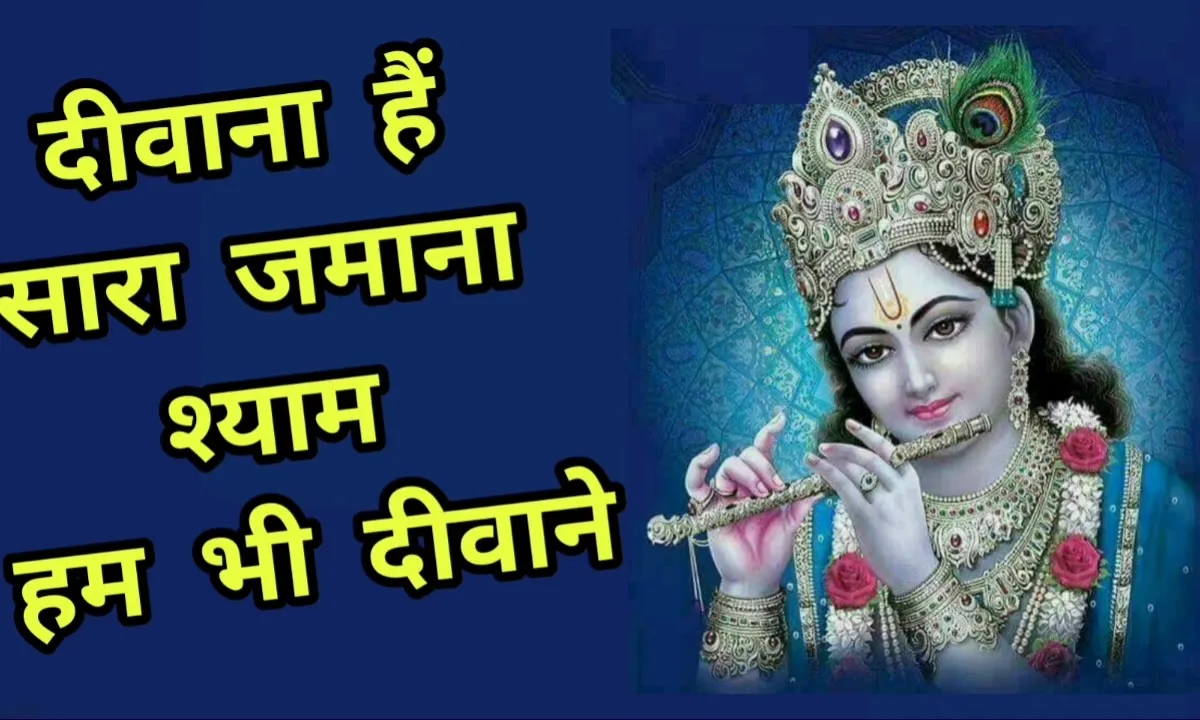 दीवाना है सारा जमाना श्याम हम भी दीवाने Lyrics, Video, Bhajan, Bhakti Songs